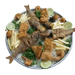 طبق أسماك اكسترا السعودي